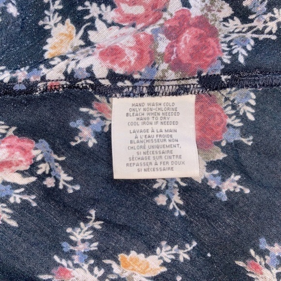 Denim and Supply Floral Mini Dress - Picture 7 of 7